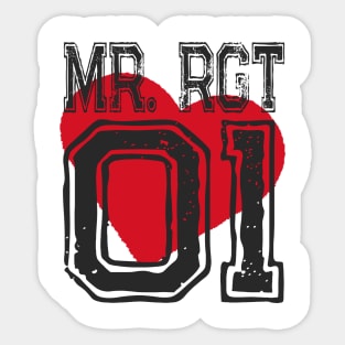 Mr. RGT Boyfriend Love Couple Partner Friendship Sticker